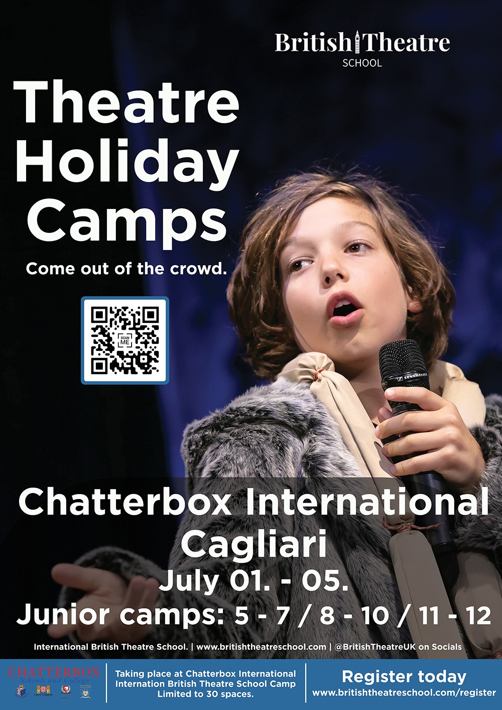 CAGLIARI EU ENG   Junior Holiday Camps   A4 Poster rid