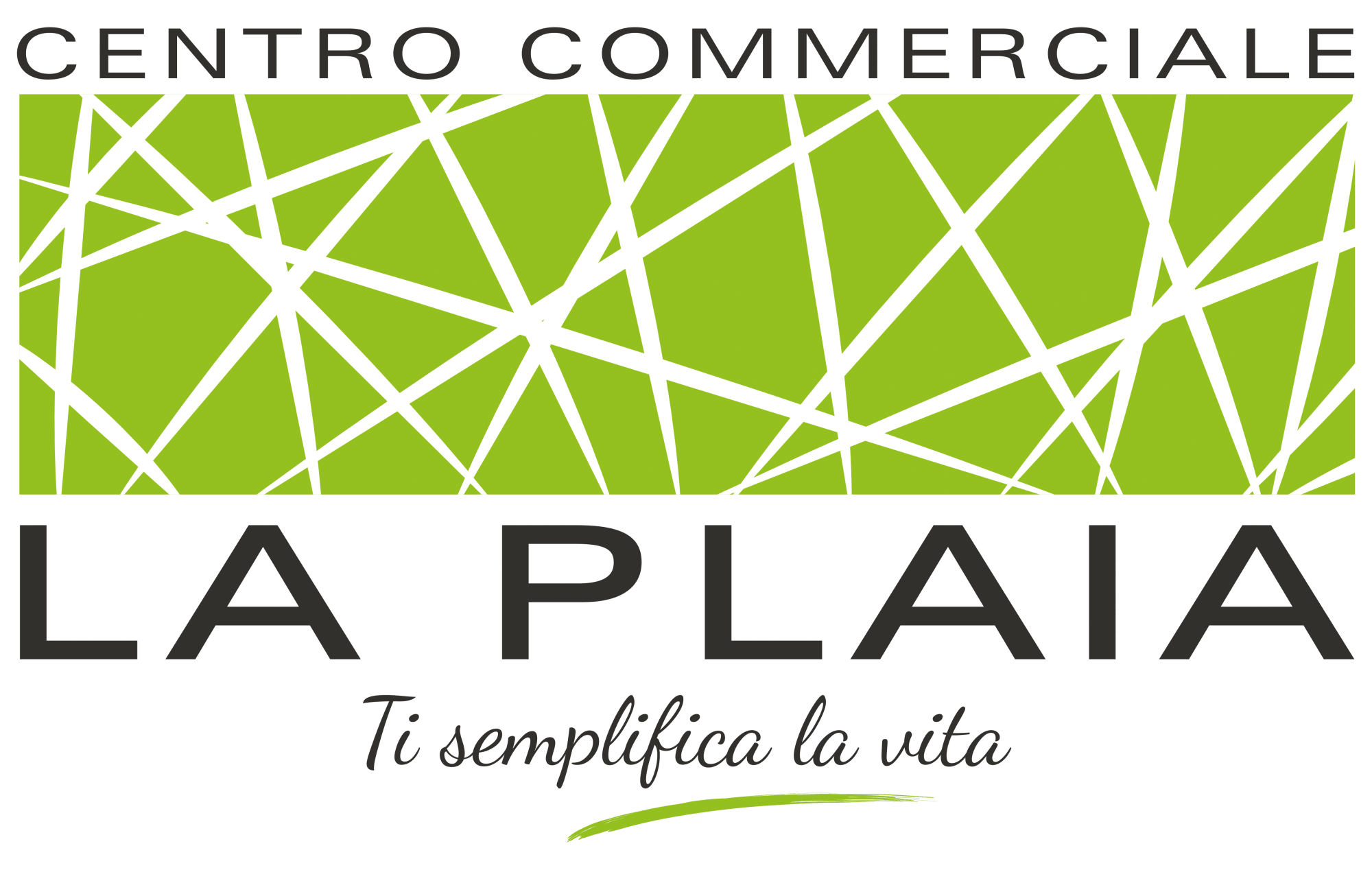 LAPLAIA logo nero