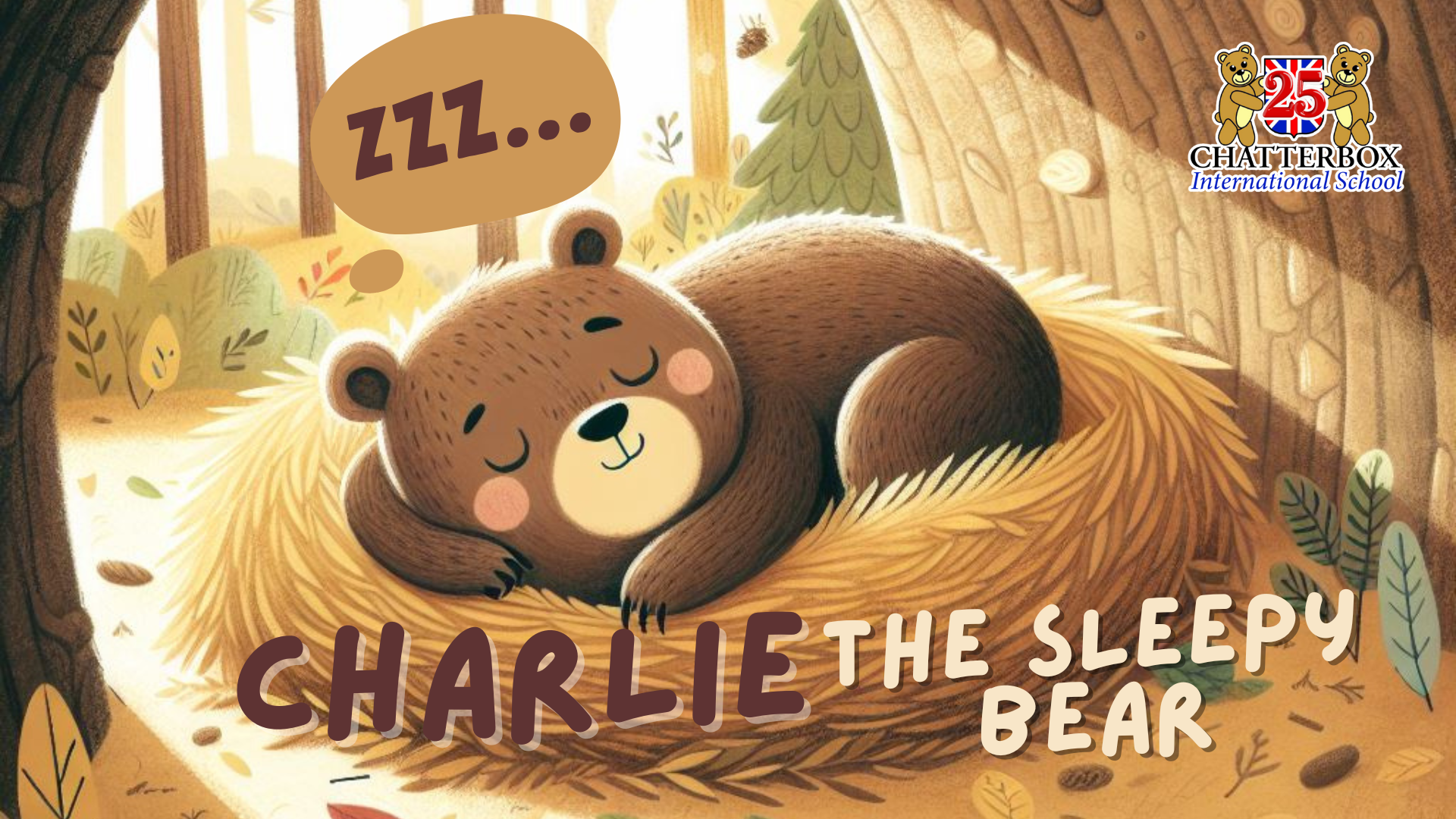 Charlie the Sleepy Bear banner